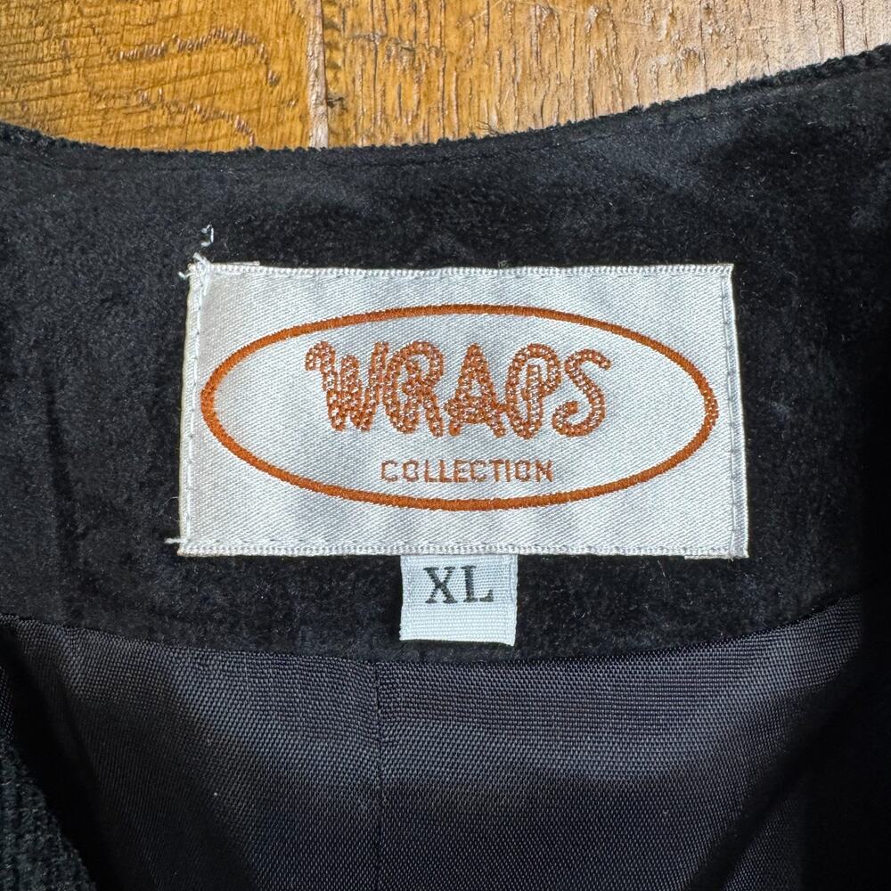 Wraps Collection Vintage Women’s Blazer Jacket Cropped Tapestry Size XL USA - Picture 2 of 6